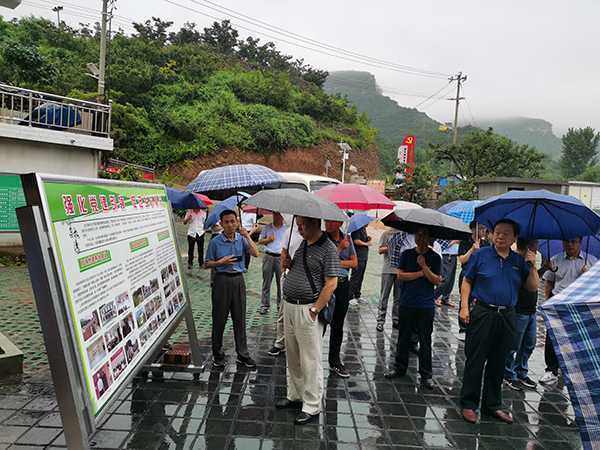 临沂平邑“三看三比”观摩团莅临东大湾村指导(图2) 临沂平邑“三看三比”观摩团莅临东大湾村指导(图2)