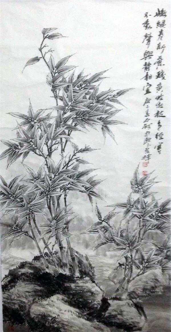 花鸟运行,随机而化--赵石钢花鸟画赏析(图1) 花鸟运行,随机而化--赵石钢花鸟画赏析(图1)
