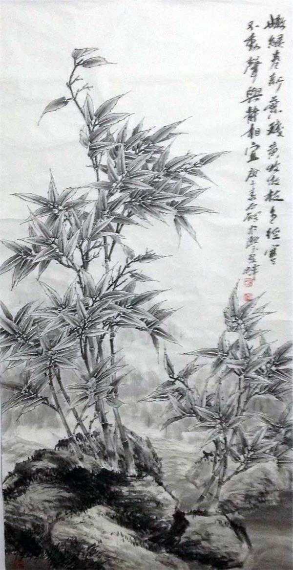 花鸟运行，随机而化--赵石钢花鸟画赏析(图1)