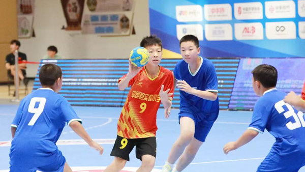 【球类赛事】平邑县实验小学在全国青少年手球赛场勇创佳绩荣获第七名