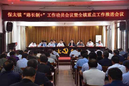 保太镇召开“路长制+”工作动员会议(图2)