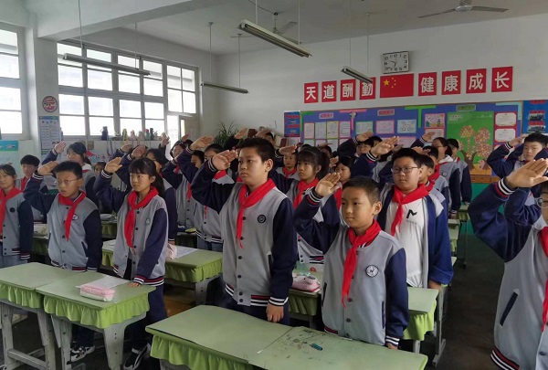 “国家安全 青春挺膺”——平邑兴蒙学校开展“国家安全日”主题教育活动(图3)