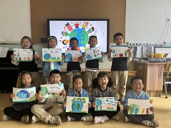 绿色童心 守护地球——平邑兴蒙学校幼儿园开展“世界地球日”环保教育活动(图4)
