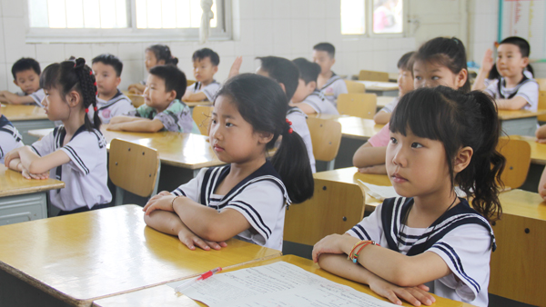 山东平邑：实验小学附属幼儿园开展幼小衔接体验活动(图5)