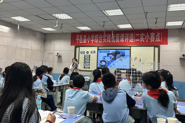 平邑县小学综合实践优质课评选活动在平邑县第二实验小学举行(图2)
