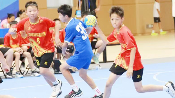 【球类赛事】平邑县实验小学在全国青少年手球赛场勇创佳绩荣获第七名(图5)