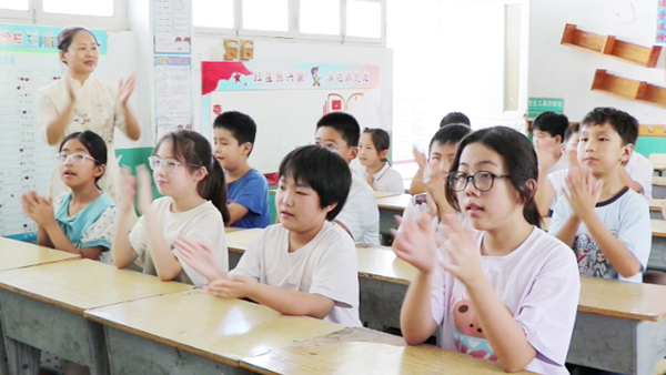 【典耀中华】平邑县孝善文化宣讲团公益“乐读夏令营” 在兴蒙学校隆重开营(图5)