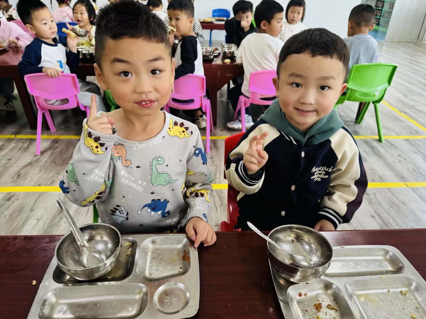 平邑县丰阳镇中心幼儿园开展世界粮食日主题活动(图3)