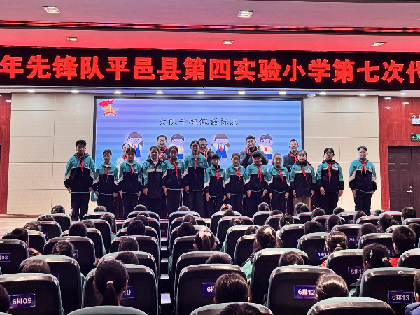 平邑县第四实验小学召开中国少年先锋队第七次代表大会(图4) 平邑县第四实验小学召开中国少年先锋队第七次代表大会(图4)
