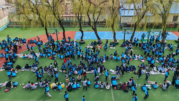 【山东平邑】实验小学文化路校区“小市场”助力“大成长”(图1)