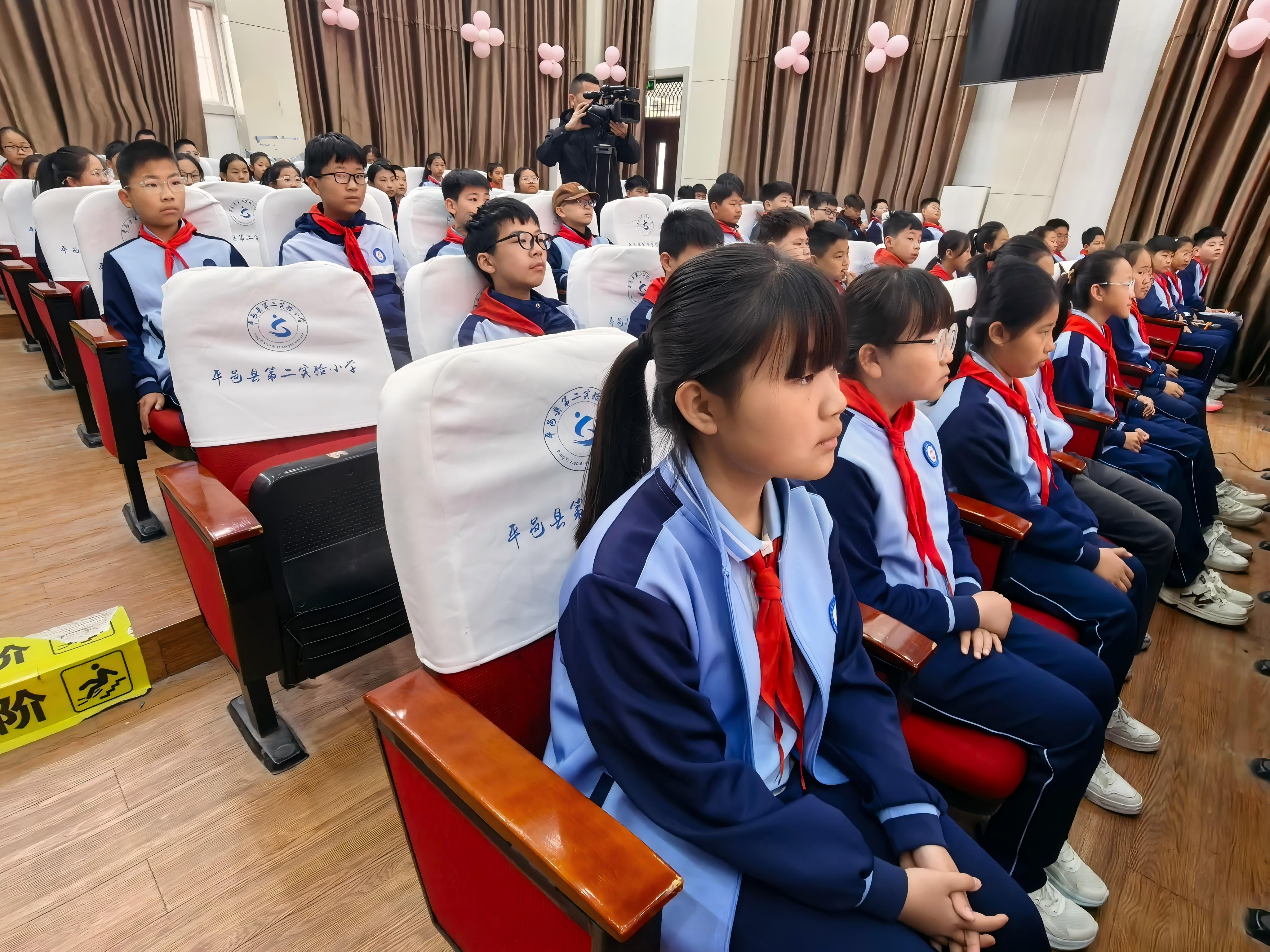 平邑县第二实验小学少先队开展清明节红领巾主题教育活动(图2)