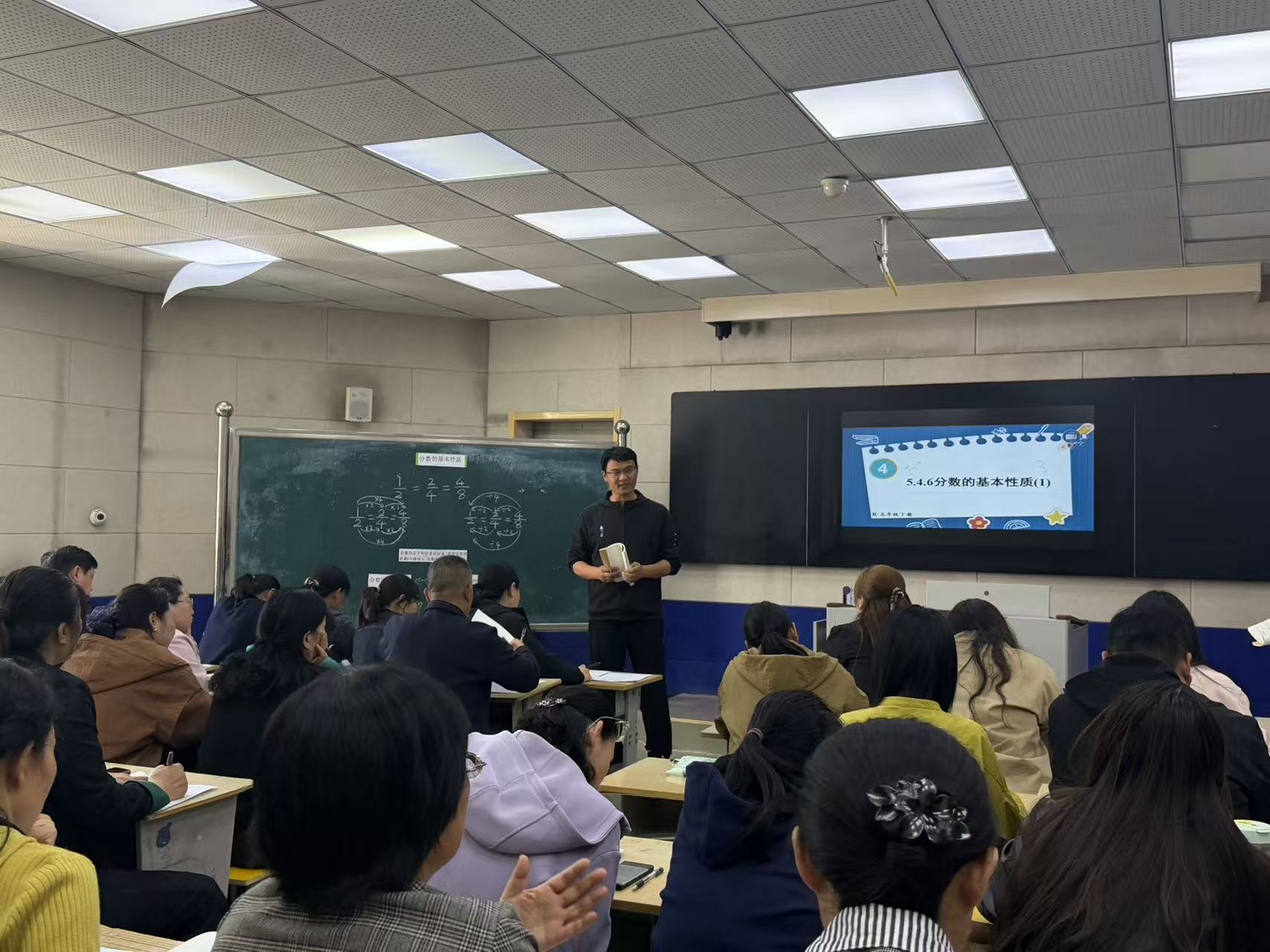 研精深耕合作课堂 聚力优化教学提质——平邑兴蒙学校开展数学小组合作学习专题教研(图1)