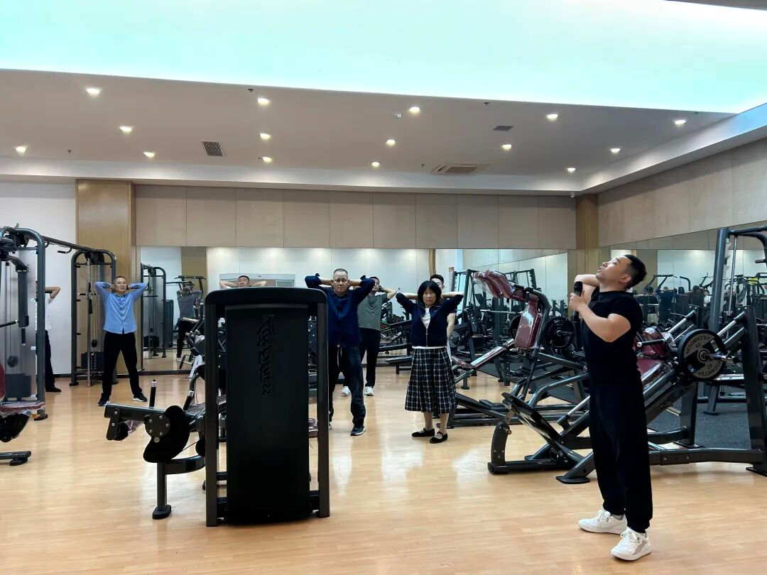 临沂市蒙阴县“工惠乐学”职工健身培训班顺利开班(图1)