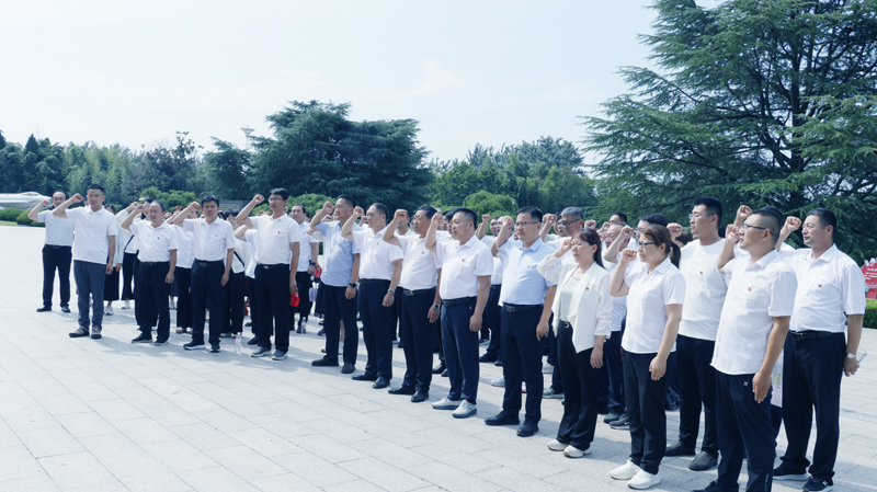 【走看听悟】平邑县实验小学全体党员开展红色党性教育研学活动(图8)