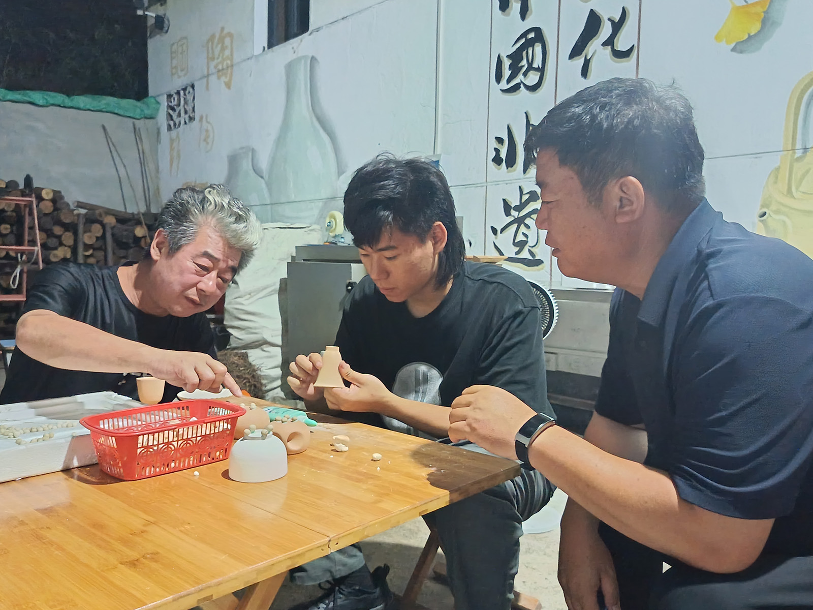 小杏花村琅琊陶艺首批作品顺利出窑(图4)