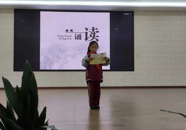 柏林镇中心小学举行“迎端午 诵经典”活动(图1)