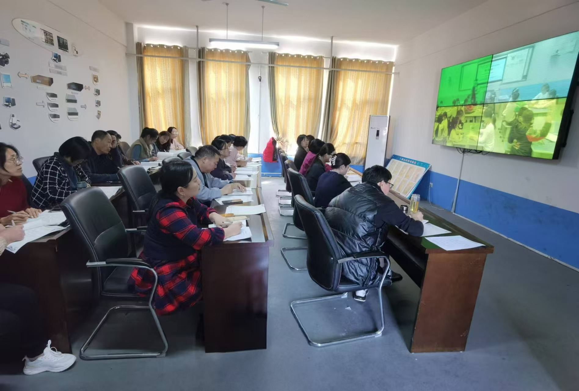 平邑县第二实验小学开展优质课磨课展示活动