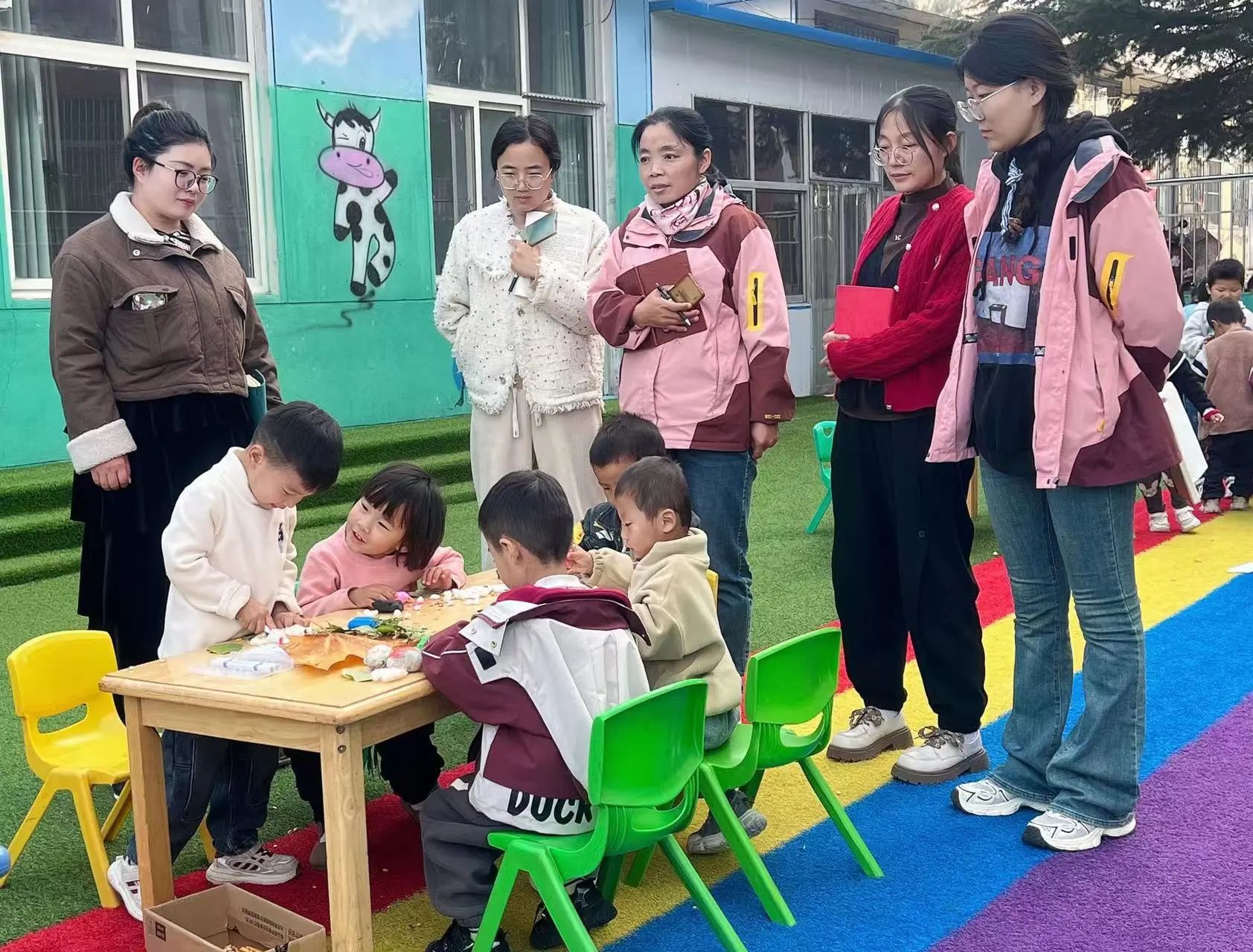 地方镇南金池完小幼儿园教研活动纪实(图2)